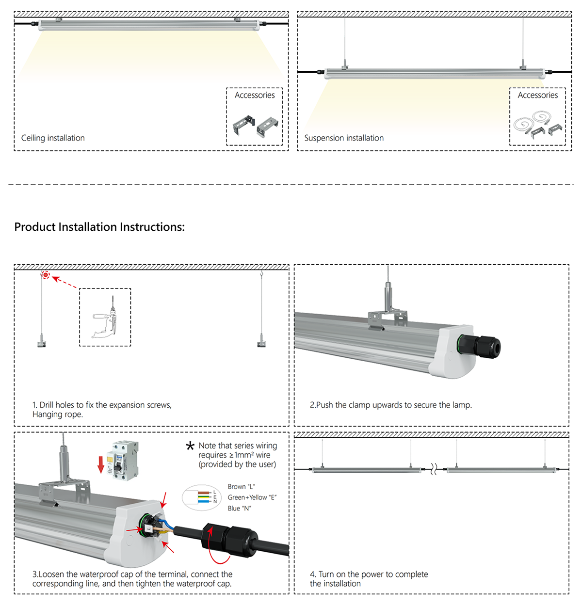 TPA SERIES LED Tri-proof lamp