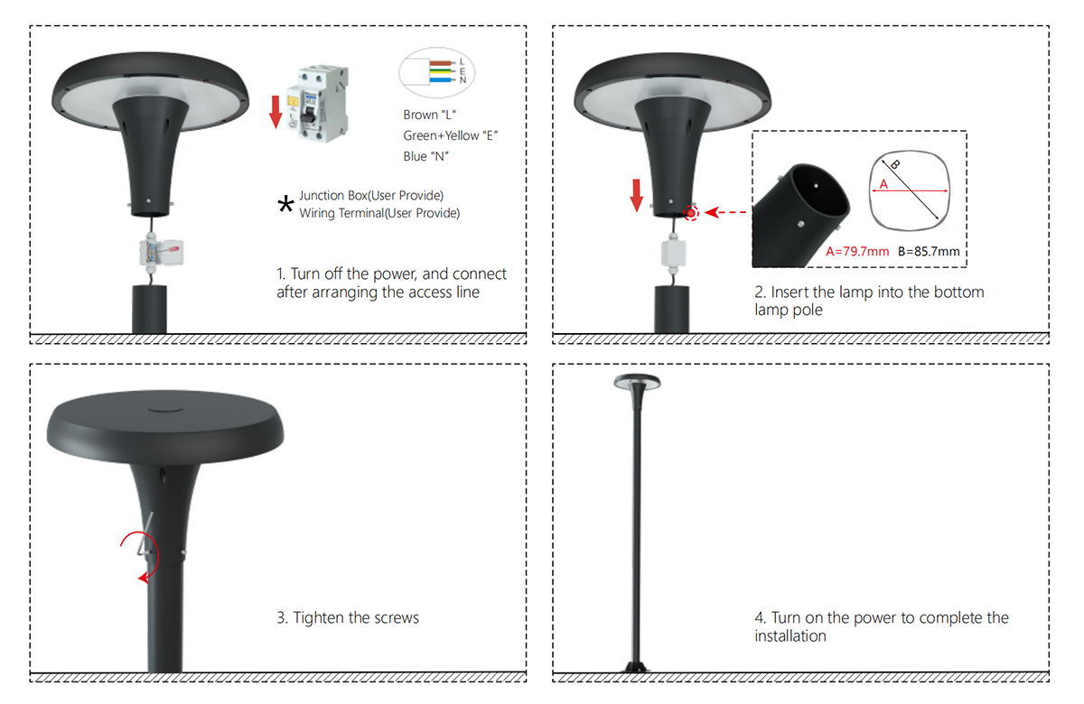 GDA-SERIES-LED-GARDEN-LIGHTS